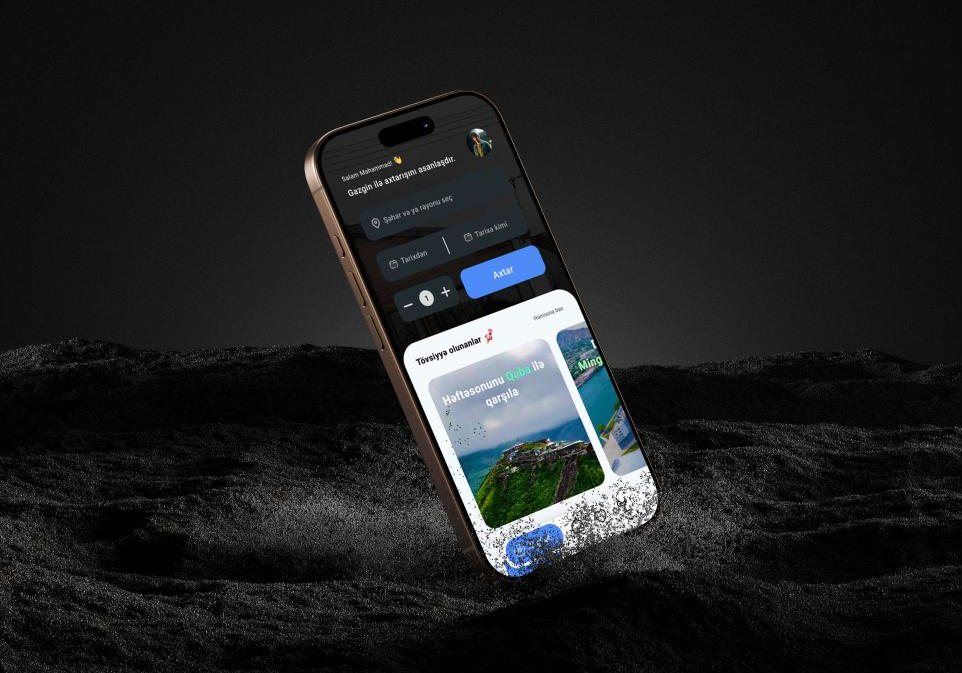Gazgin travel app