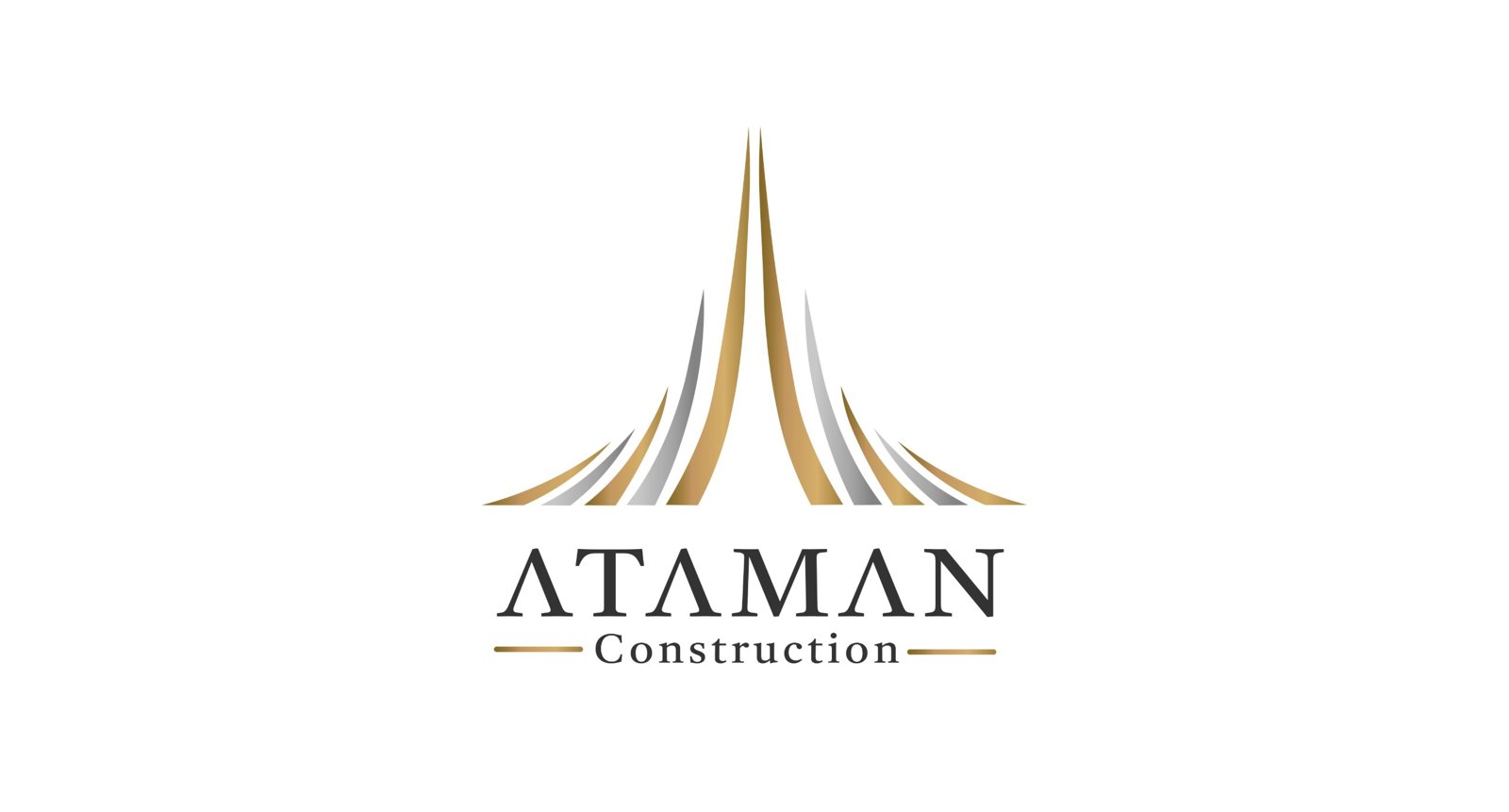 Ataman Construction logo on white
