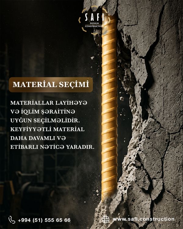 Choosing materials