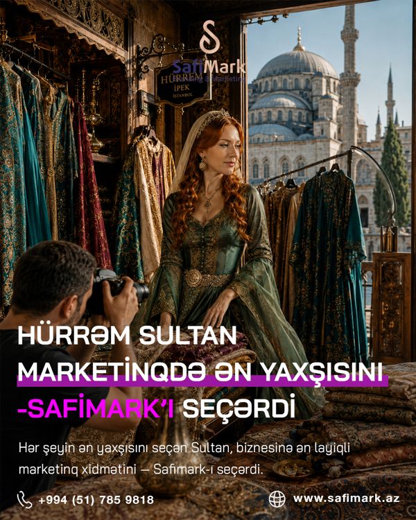 Hürrem Sultan would choose Safimark